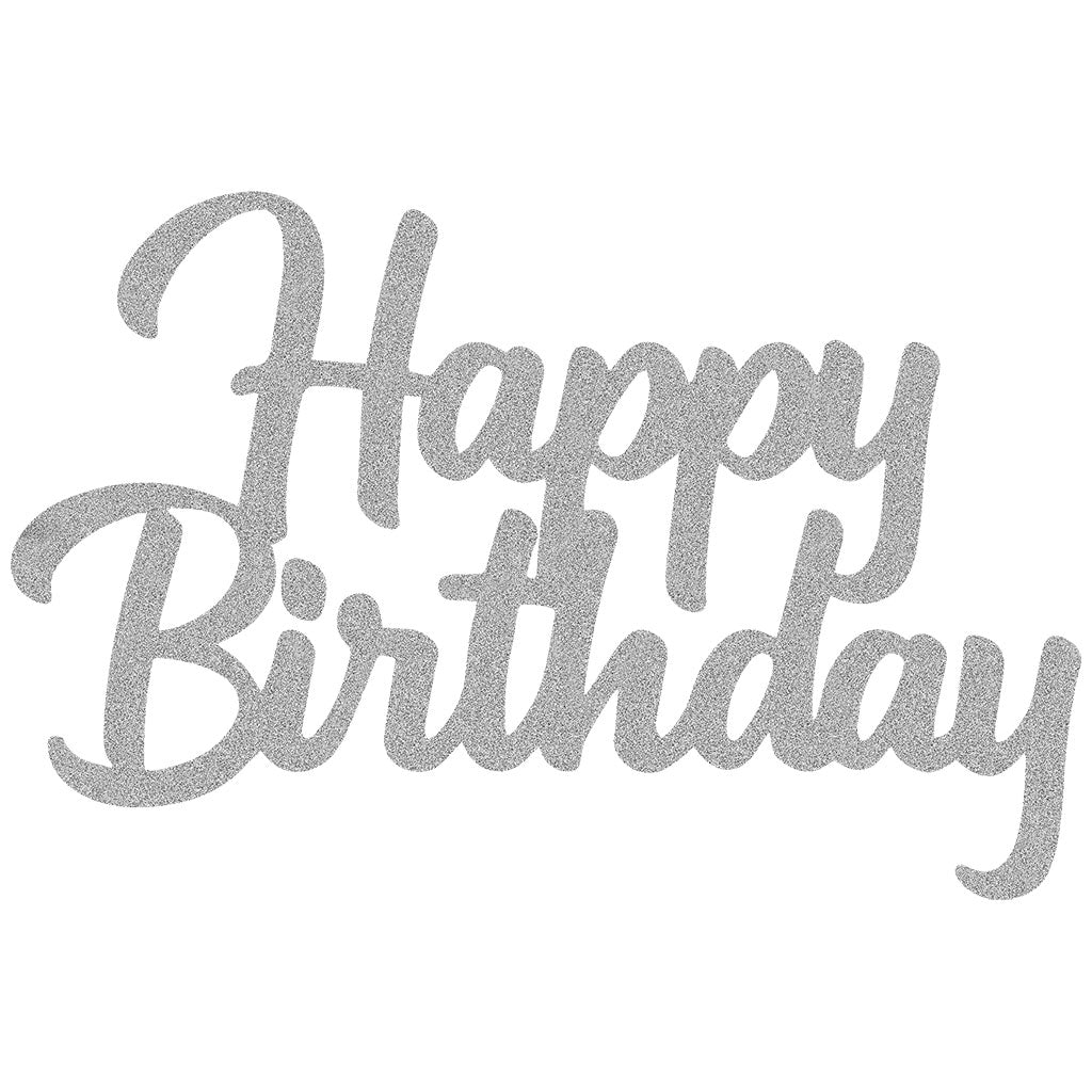Braty Decoration - Striscione Happy Birthday Oro Rosa Con Palloncini E Nappe Per Compleanno E Baby Shower (Set Completo Decorazioni)